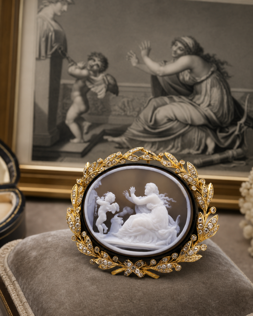 Antique Gallery Soleil アンティークジュエリー / 《L'Amour réduit à
